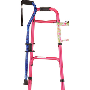 Nova Cane Holder for Walkers and Rollators