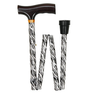 DMI® Designer Folding Cane-Cyclone Green