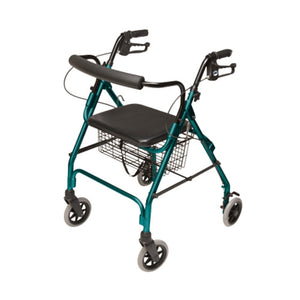 Lumex Walkabout Lite Rollator - Green