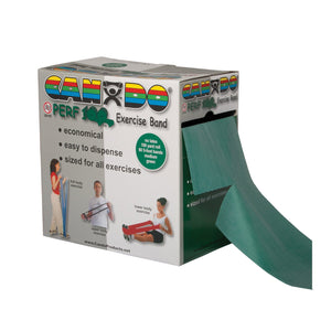 CanDo® Latex Free Exercise Band - 100 Yd. Perf-100™ Roll