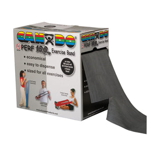 CanDo® Latex Free Exercise Band - 100 Yd. Perf-100™ Roll
