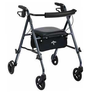 Medline Ultralight Freedom Rollator-Black