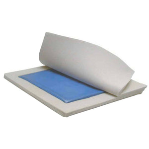 Medline Gel Foam Wheelchair Cushion-16" x 16" x 2"