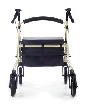 Comodita Spazio Extra Wide Heavy Duty Rolling Walker - Rear view