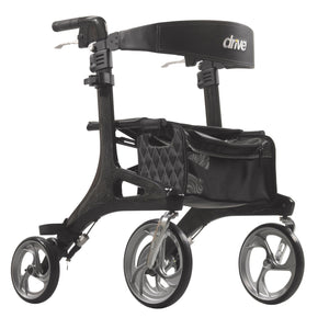 Drive Nitro 4 Wheel Rollator (Carbon Fiber)