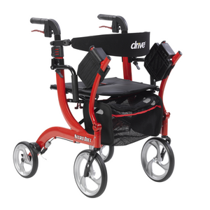 Nitro Duet Rollator and Transport Chair - Rollator position