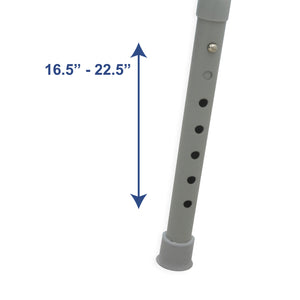 Drive Folding Steel Bedside Commode