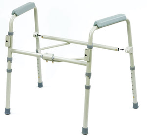 Drive Folding Steel Bedside Commode