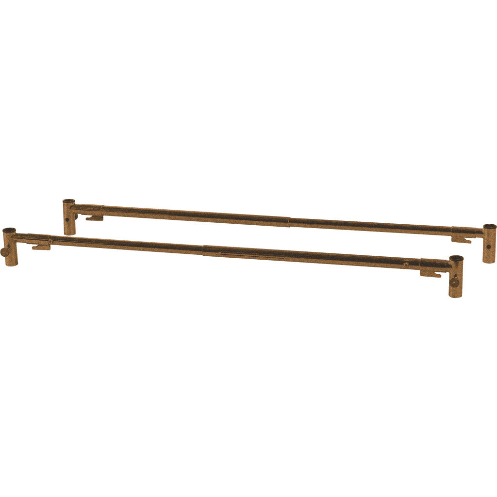 Standard Telescoping Full-Length Side Rail, Brown-Vein Finish