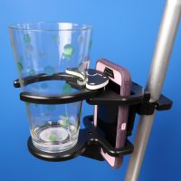 Combo Cell Phone and Adjustable Drink Holder