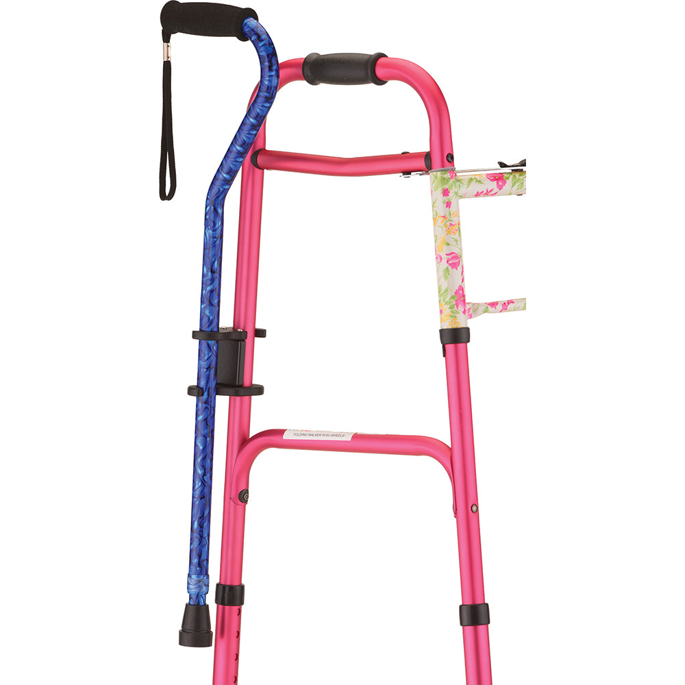 Nova Cane Holder for Walkers and Rollators