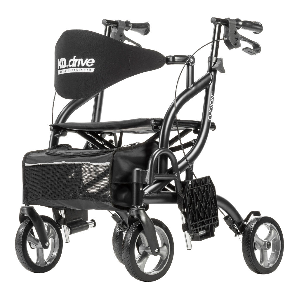 Drive Fusion 2 in 1 Rollator/Transport Chair