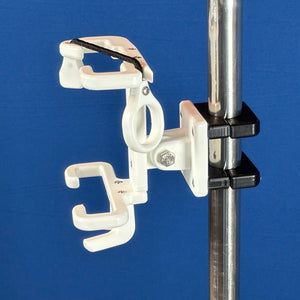 Open Faced Smart Phone Holder for Walkers and Rollators