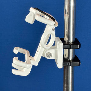 Open Faced Smart Phone Holder for Walkers and Rollators