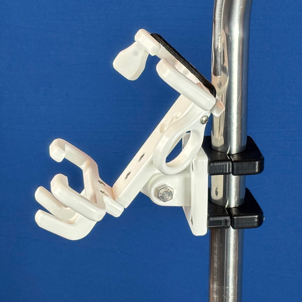 Open Faced Smart Phone Holder for Walkers and Rollators