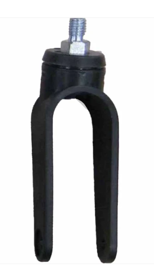 Front Swivel Fork for Dolomite Rollator-Black - Just Walkers Front Swivel Fork for Dolomite Rollator-Black - Just Walkers