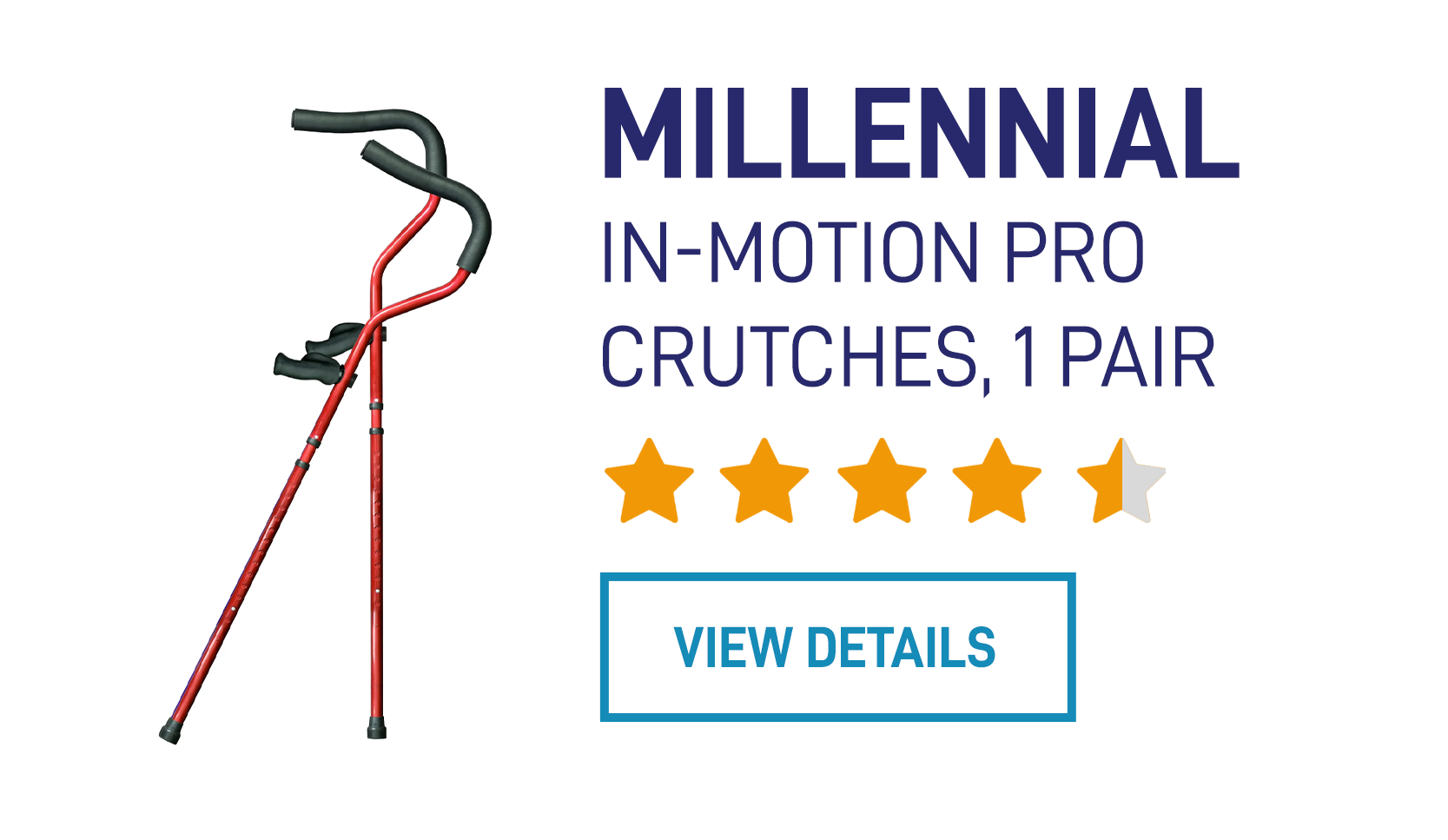 Millennial In-Motion Pro Crutches
