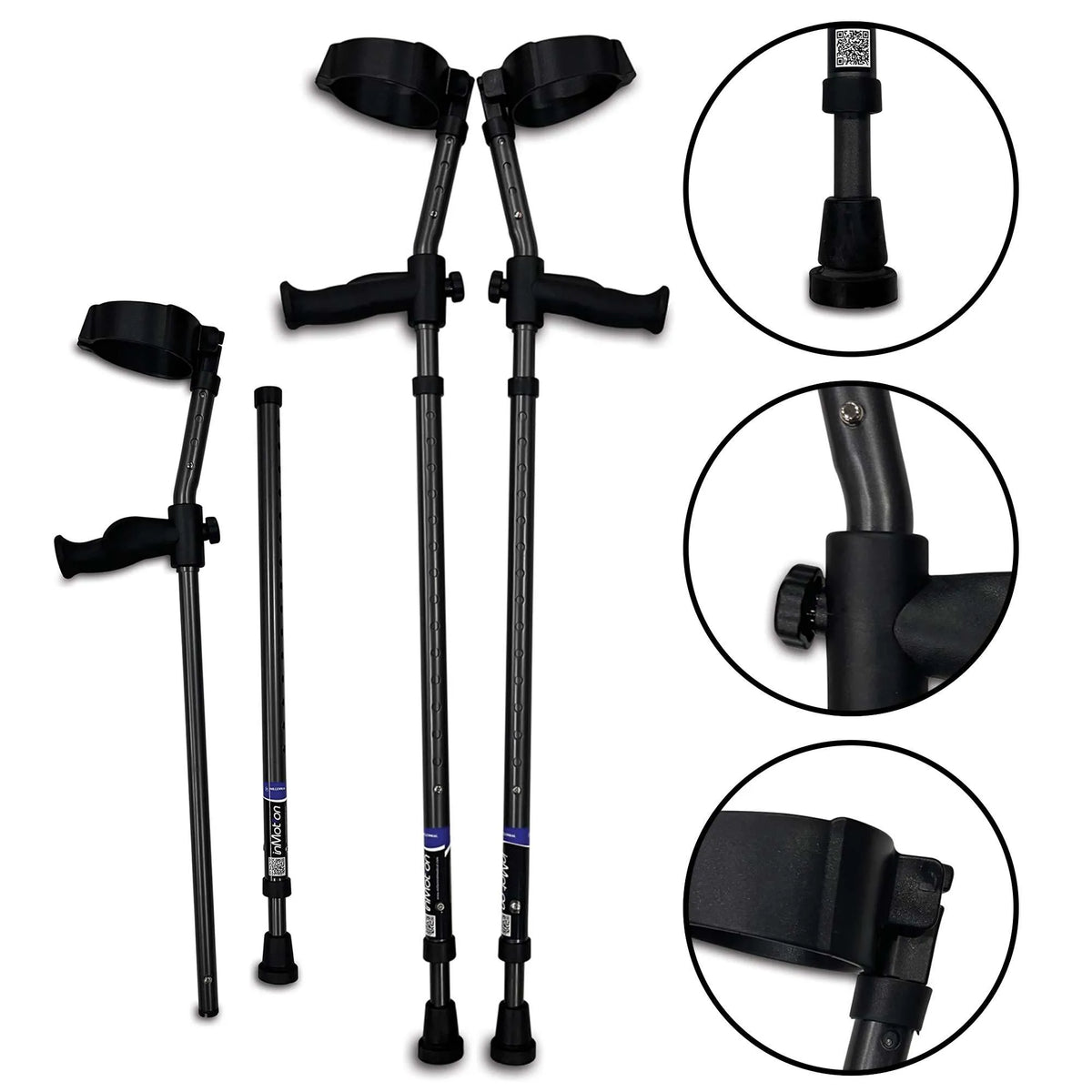 Millennial In-Motion Forearm Crutches, 1 Pair