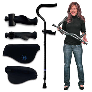 Millennial In-Motion Pro Crutches, 1 Pair