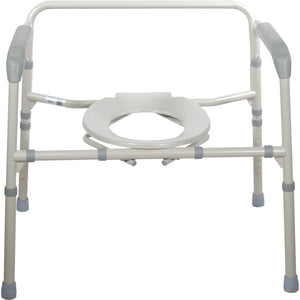 Drive Heavy Duty Bariatric Folding Bedside Commode Seat