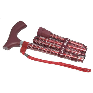 Switch Sticks®  Folding Walking Sticks-Engraved- Royal