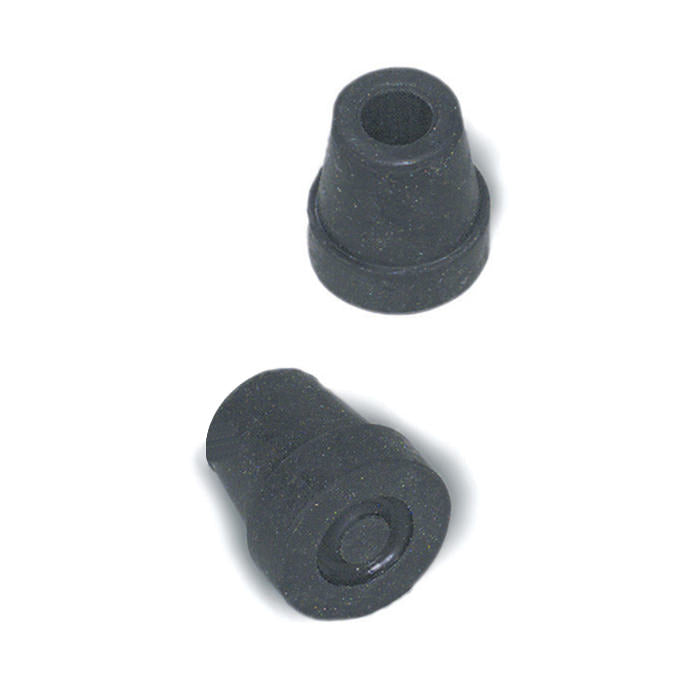 Quad Cane Replacement Tips, Black, #16, 1/2" 4/Box