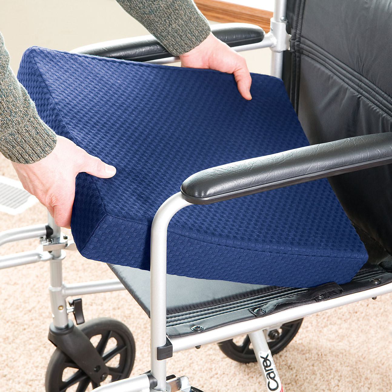 drive Contoured Seat Cushion - Molded Foam, Great for Wheelchairs