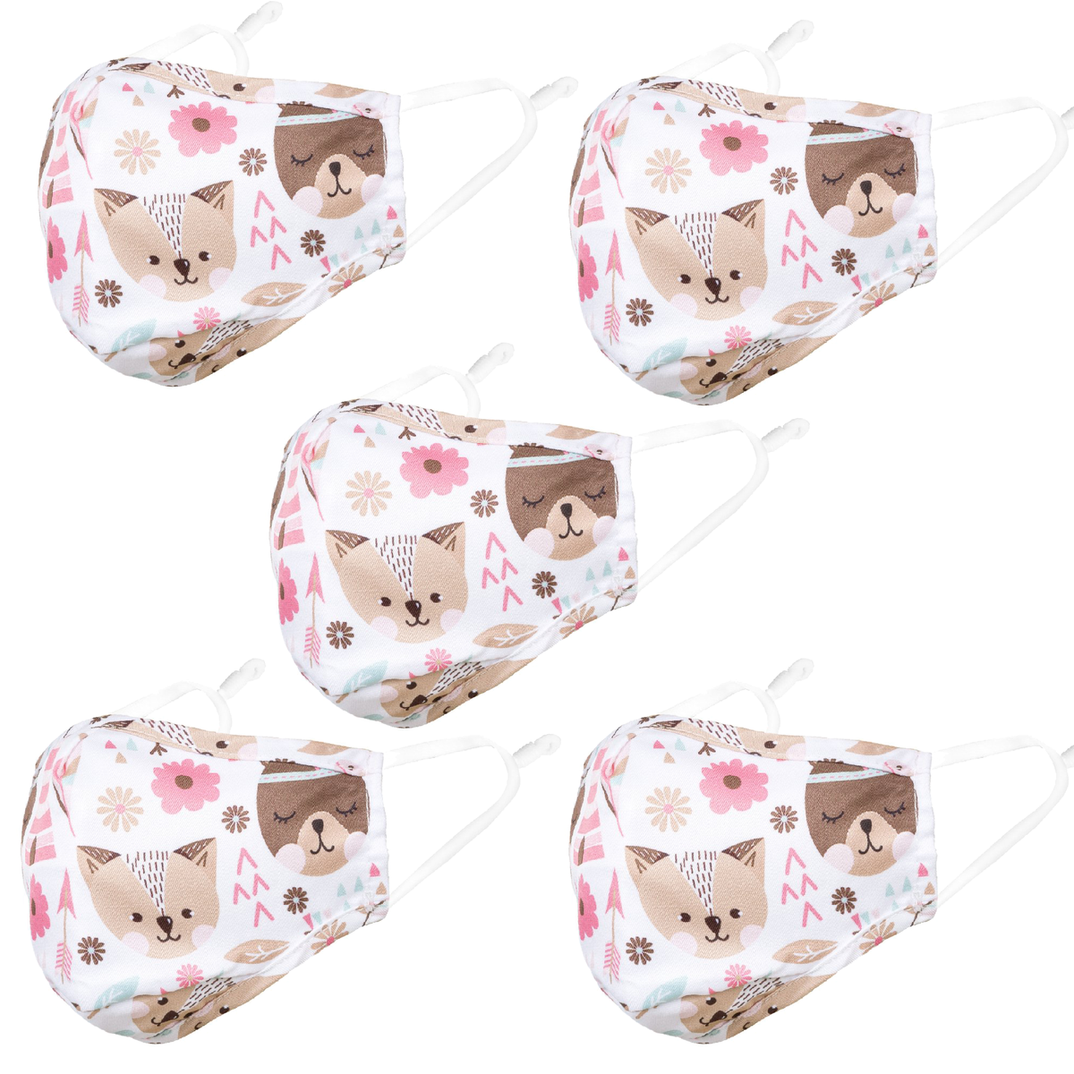 Children's Reusable Cloth Mask-Blue Dinos