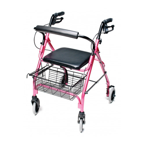 Lumex Walkabout Lite Rollator - Just Walkers Lumex Walkabout Lite Rollator - Just Walkers