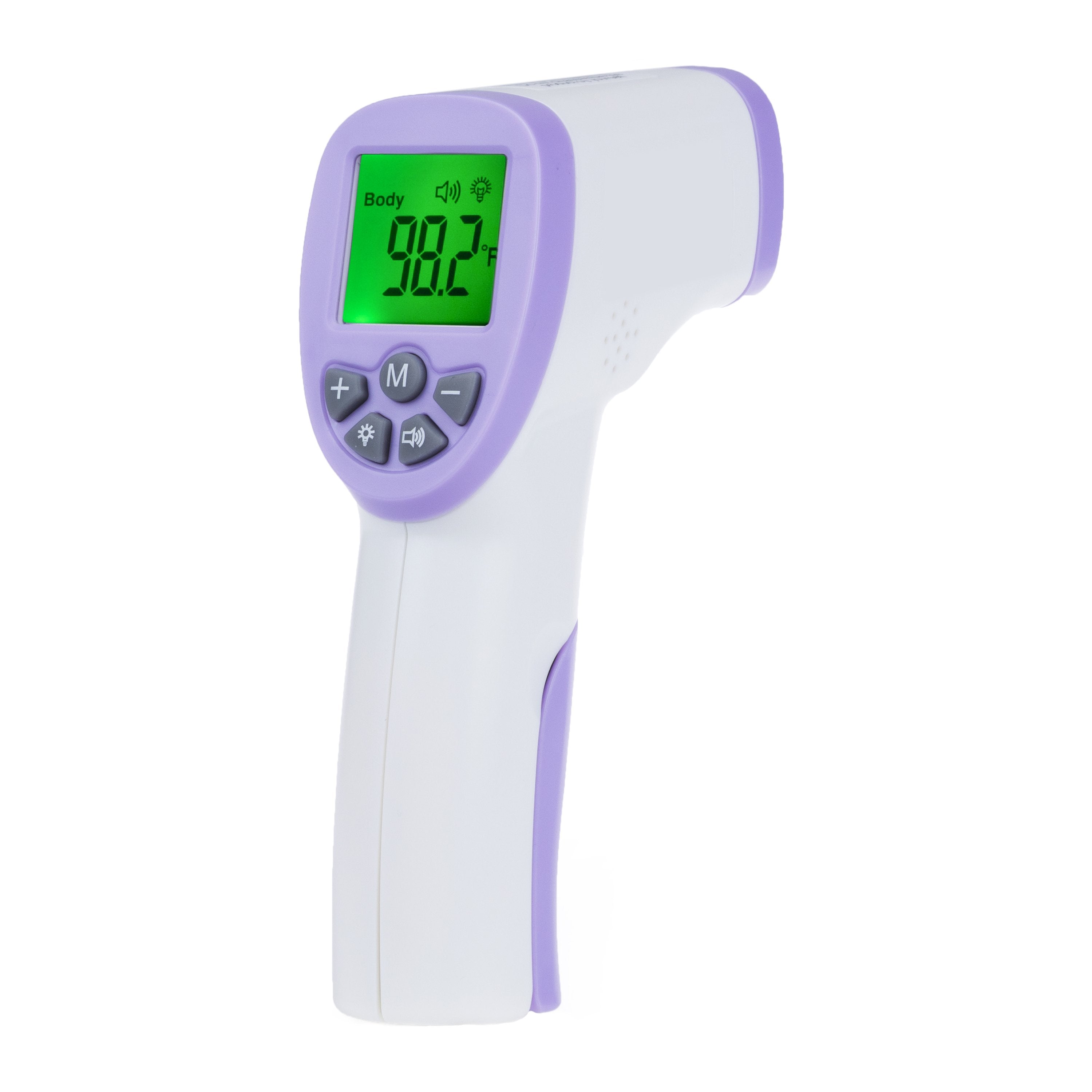 No-Touch Infrared Thermometer - Forehead Temperature Check For Baby & Adult | Body, Room & Surface Modes