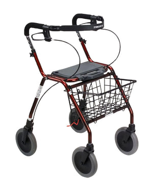Dolomite Legacy Rollator - Red