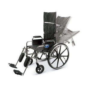 Medline Excel Reclining Wheelchair-18"