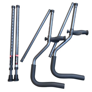 Millennial In-Motion Pro Crutches - Folded