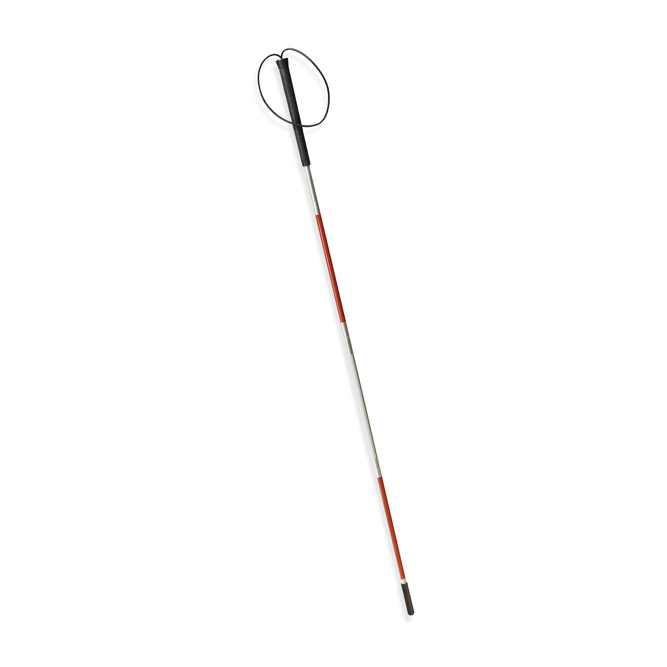 Folding Blind Cane with Wrist Strap, 46 Inch Length — Mountainside
