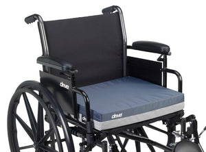 Drive Skin Protection Gel E 3" Wheelchair Seat Cushion-18" x 16" x 3"