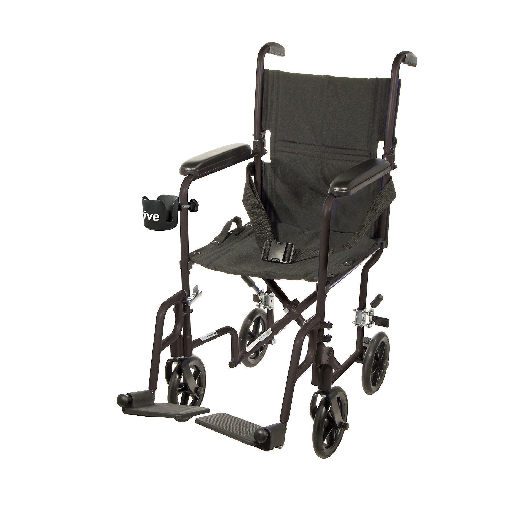 Drive Aluminum Transport Chair - Black