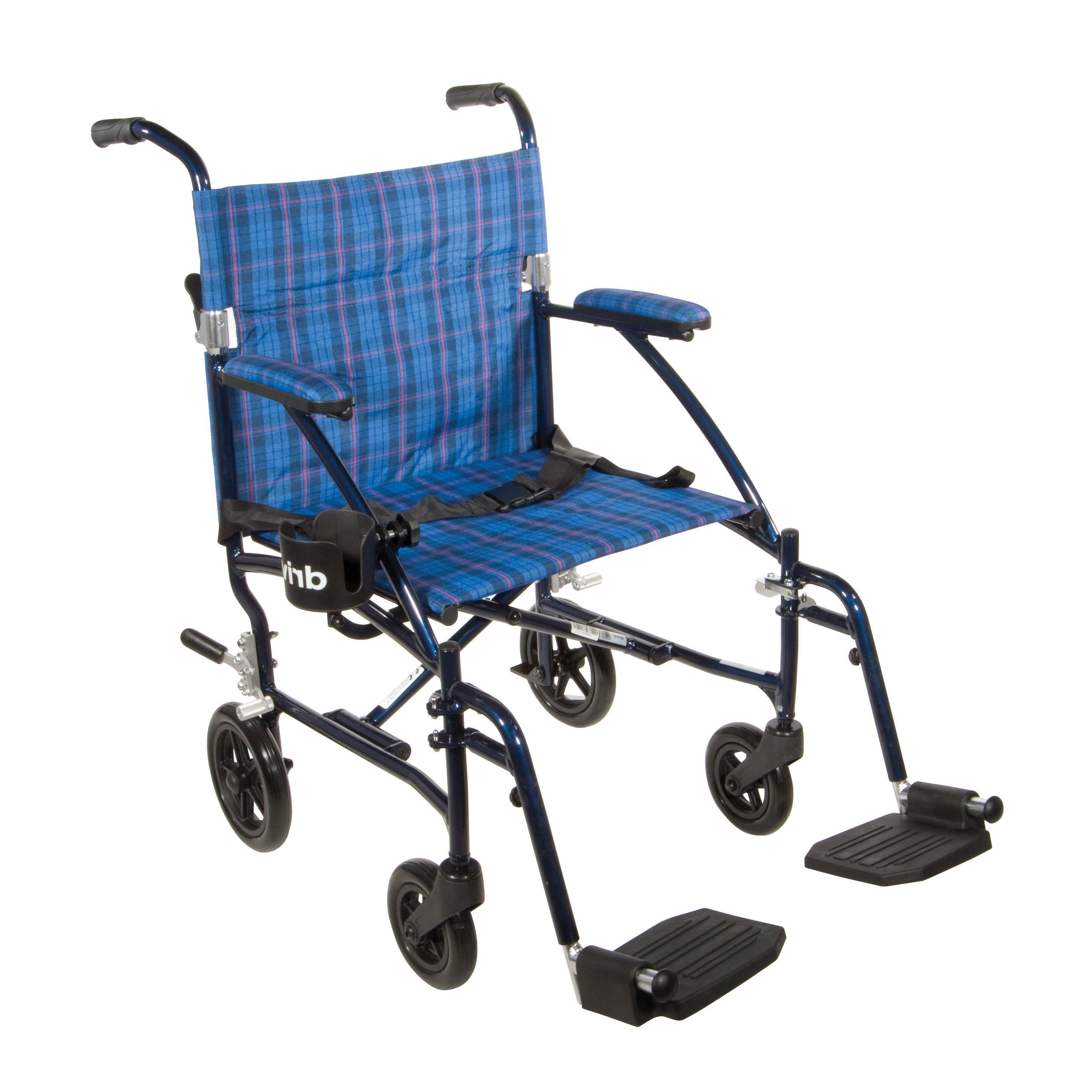 Drive Fly-Lite Aluminum Transport Chair - Just Walkers Drive Fly-Lite Aluminum Transport Chair - Just Walkers