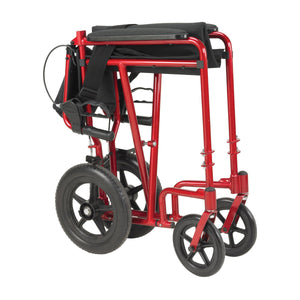 Drive Lightweight Expedition Transport Wheelchair - Folded