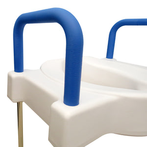 Extra Wide Tall-Ette Elevated Toilet Seat (with or without Legs)