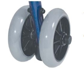 5" Dual Rear Wheel Assembly; for 1011 Series Rollator