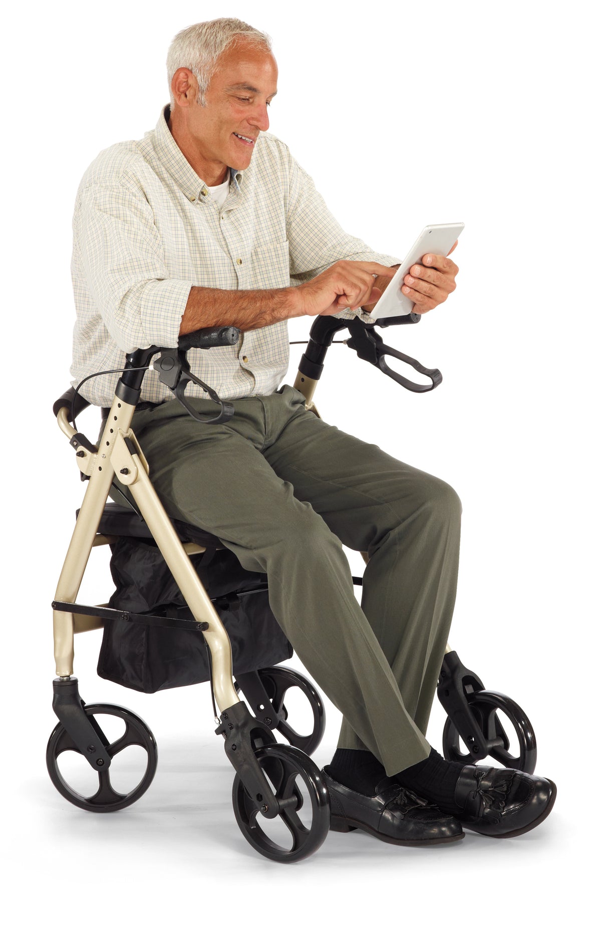 Comodita Prima Heavy Duty Rolling Walker - Life Style