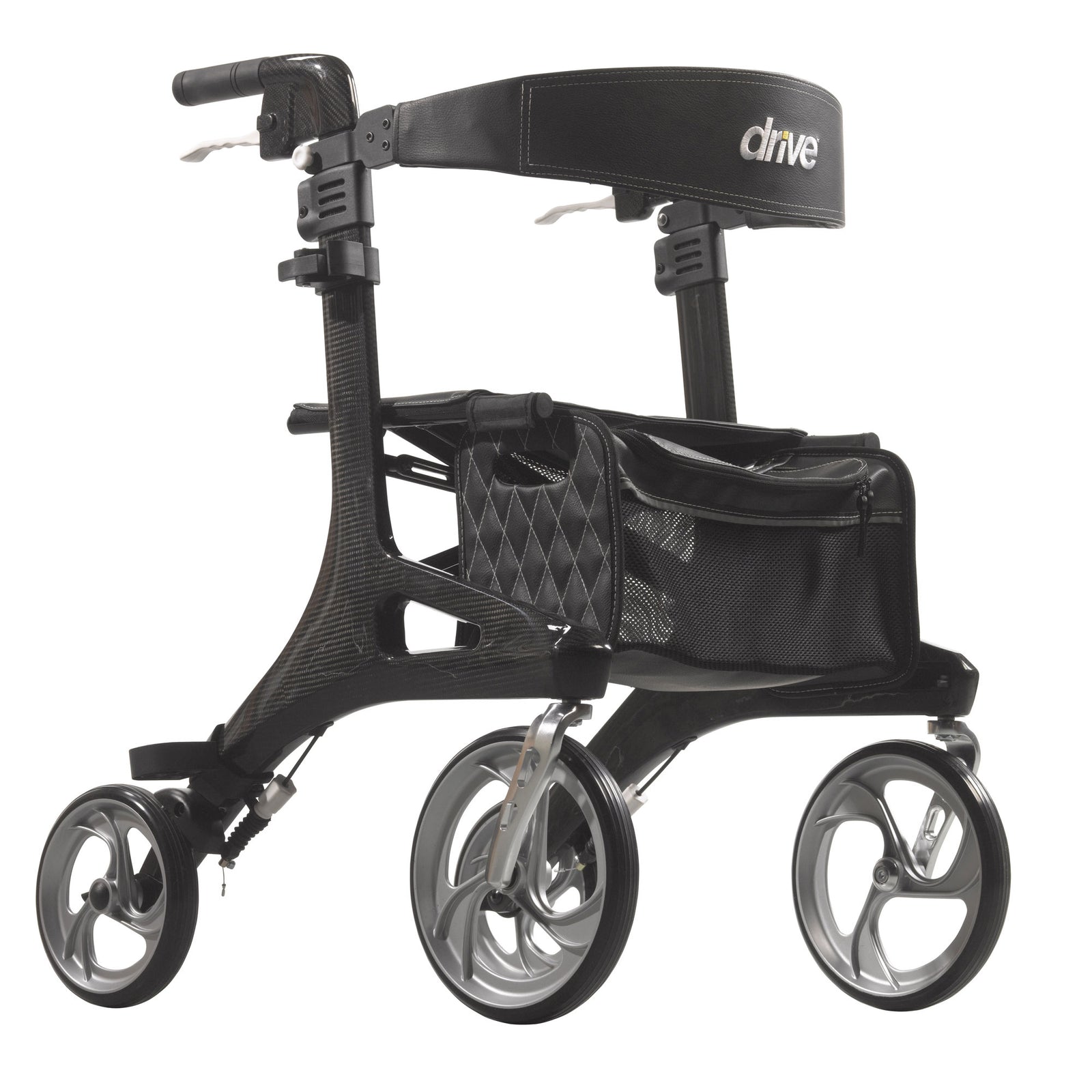 Drive Nitro 4 Wheel Rollator (Carbon Fiber)