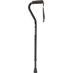 Invacare Offset Cane with Foam Grip and Strap
