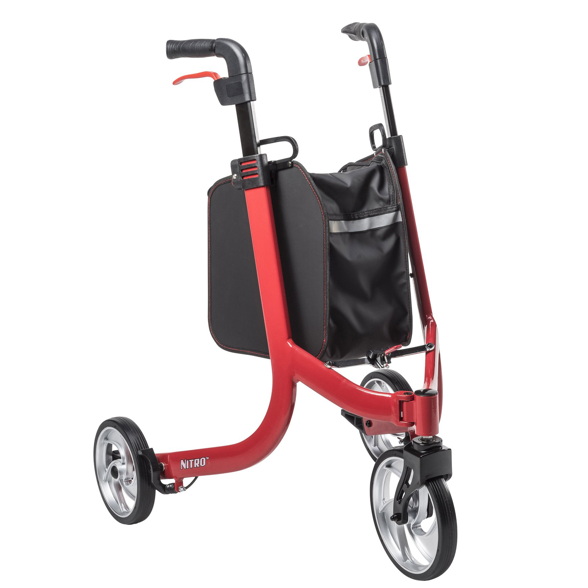 Nitro Euro Style 3 Wheel Rollator Rolling Walker Just Walkers