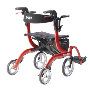Nitro Duet Rollator and Transport Chair - Transport chair position