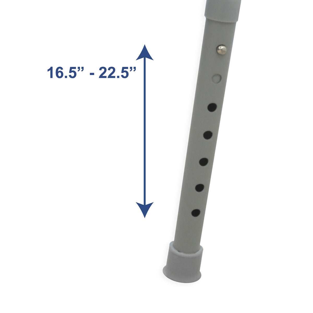 Drive Folding Steel Bedside Commode