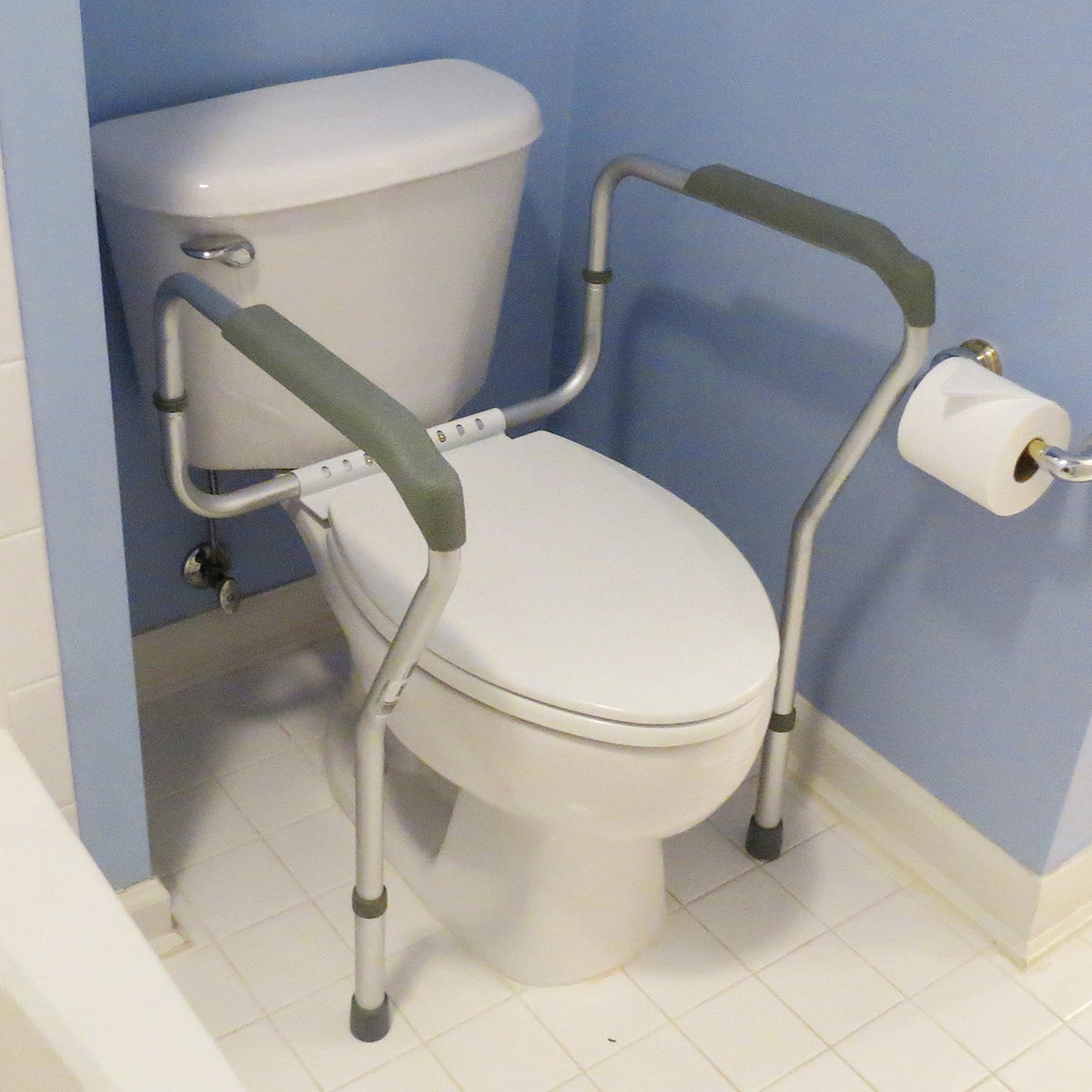 Drive Toilet Safety Frame with Padded Armrest