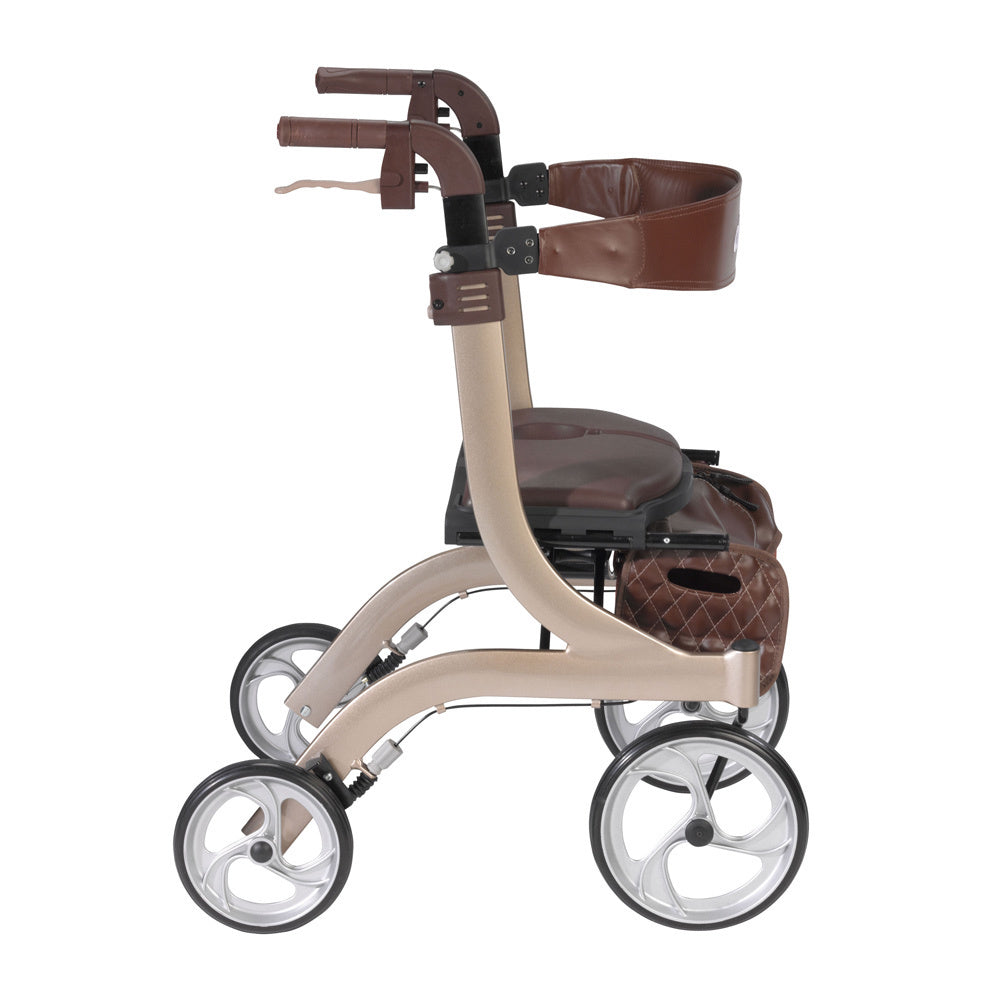 Drive Medical Nitro DLX Rollator, Firm Foam Seat - Just Walkers