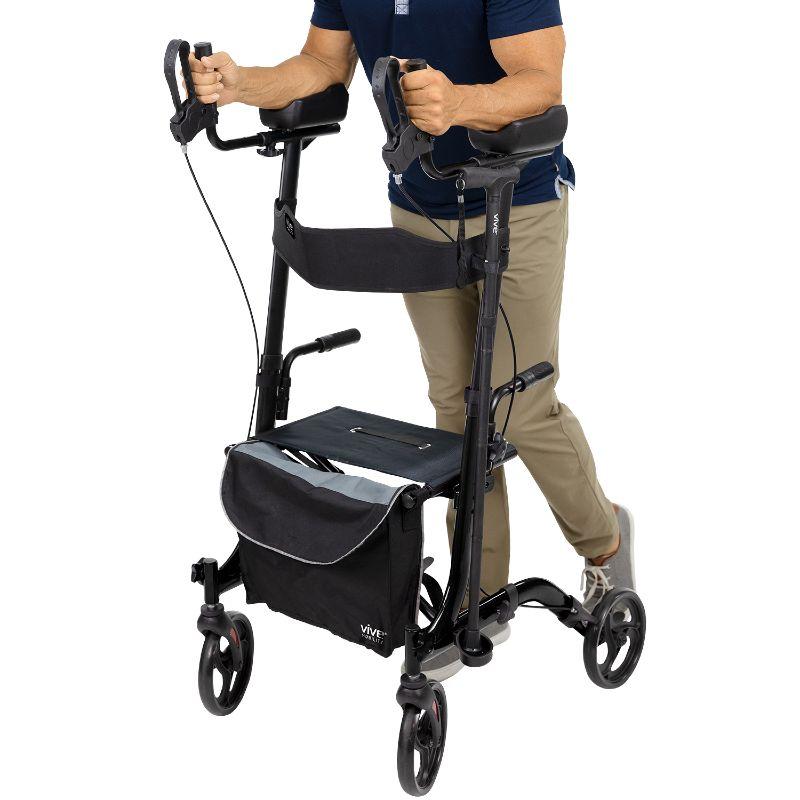 Dusting With Walker Rolling Walker With Seat