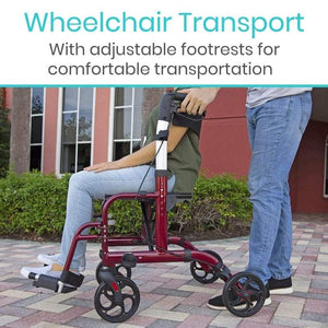 Vive Rollator/Transport Chair